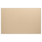 Moderne Oranje bruine speldenkpatroon Stof (Yard (91,4 cm))