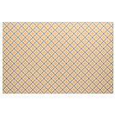Moderne Oranje bruine speldenkpatroon Stof (Fat Quarter)