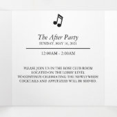 Moderne Oranje droombruiloft van Citrus Drieluik Kaart (Binnenkant midden)