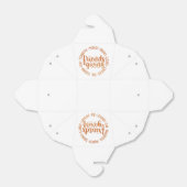 Moderne Oranje Friendsgiving nemen dozen uit Bedankdoosjes (Uitgevouwen)