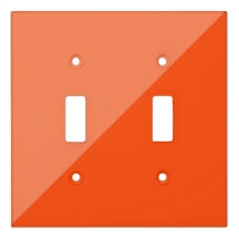 Moderne Oranje Kleurblok Licht 