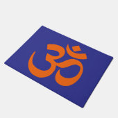 Moderne Oranje Om Deurmat (Schuin)