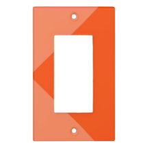 Moderne Oranje Perzik Geometrisch Licht