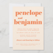 Moderne Oranje repografie in één keer Kaart (Voorkant)