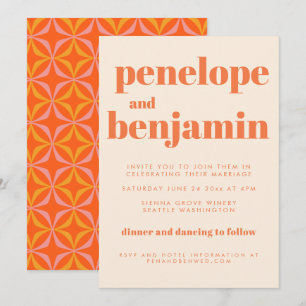 Moderne Oranje repografie in één keer Kaart