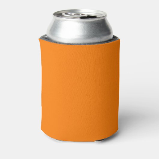 Moderne oranje stijlvolle design dames toevoegen n blikjeskoeler (Blikje Achterkant)