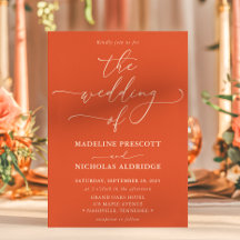 Moderne Oranje Verona Zonsondergang Calligrafie Br