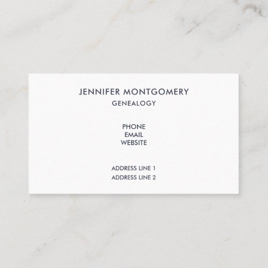 Moderne Oranje vogels in een grote - boomillustrat Visitekaartje (Achterkant)