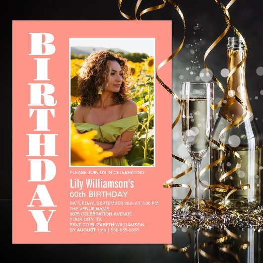 Moderne oranjewitfoto van elke leeftijd op zaterda kaart