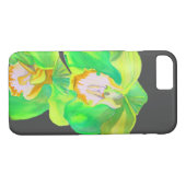 Moderne orchidee moderne bloemkunst Case-Mate iPhone case (Achterkant (Horizontaal))
