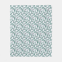 Moderne organische terrazzo | Abstracte stenen moz Fleece Deken