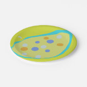 Moderne organische vormen papier bord (Gekanteld)