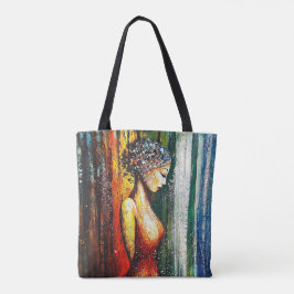 Moderne Originele Unieke Trendy Coole Fantasy Vrou Tote Bag