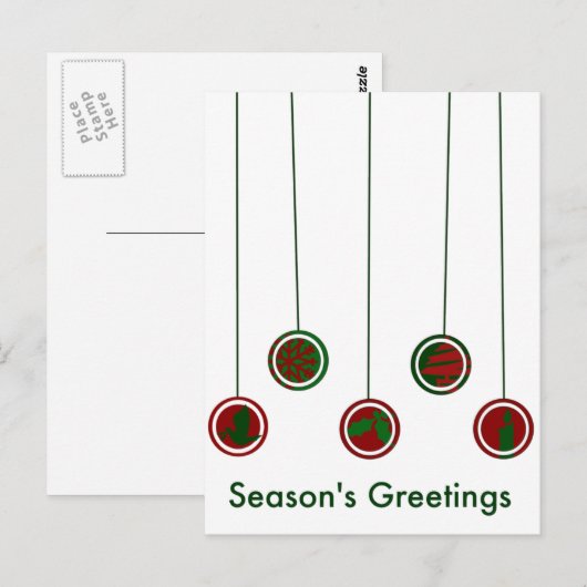 Moderne Ornamenten Briefkaart (Voorkant / Achterkant)