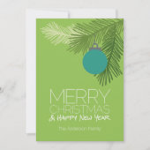 Moderne Ornamenten met prettige feestdagen - niet- Feestdagenkaart (Voorkant)