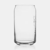 Moderne Oud en Nieuw-feest Blikvorm Glas (Rechts)