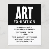 Moderne oude artistieke tentoonstelling Adverteren Flyer (Voorkant)