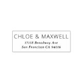 Moderne oude namen zelfinktende stempel (Design)