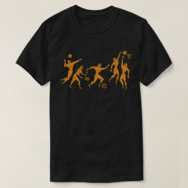 Moderne Oude Olympiërs Sport Donker T-shirt