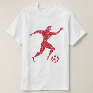 Moderne Oude Olympiërs Voetbal Football Donker T-shirt