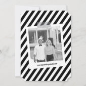 Moderne, oude typografie stijlvolle foto slaat de  save the date (Achterkant)