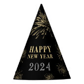 Moderne oudejaarsavond feesthoedjes (Voorkant)