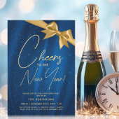 MODERNE oudejaarsavond Gouden Marine Sparkle Sequi Kaart