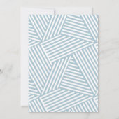 Moderne ovale afstudeerfoto & handtekening Afstude Aankondiging (Achterkant)