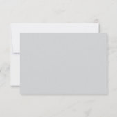 Moderne overlappende monografische Initialen | Gra Notitiekaartje (Achterkant)