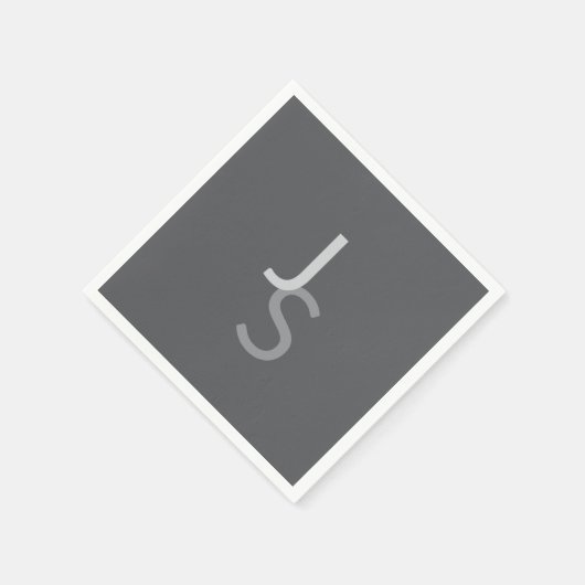 Moderne overlappende monografische Initialen | Gra Servet (Hoek)