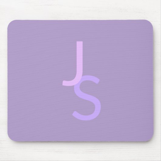 Moderne overlappende monografische Initialen | Paa Muismat (Voorkant)