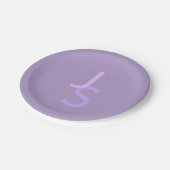 Moderne overlappende monografische Initialen | Paa Papieren Bordje (Gekanteld)