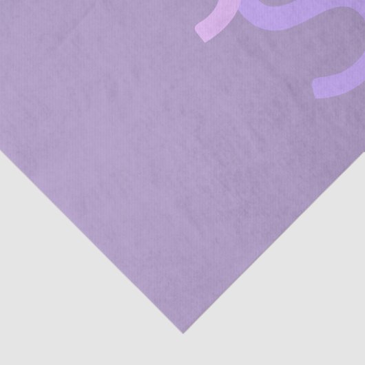 Moderne overlappende monografische Initialen | Paa Tissuepapier (Detail)