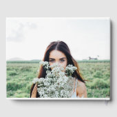 Moderne overlay | Foto Afstuderen Gastenboek (Achterkant)