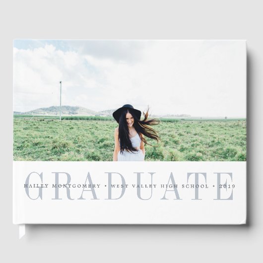 Moderne overlay | Foto Afstuderen Gastenboek (Voorkant)