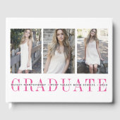 Moderne overlay | Foto Afstuderen Gastenboek (Voorkant)