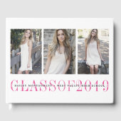 Moderne overlay | Foto Afstuderen Gastenboek (Voorkant)