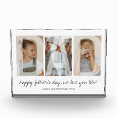 Moderne overlay vader familie fotoblokken (Voorkant)