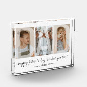 Moderne overlay vader familie fotoblokken (Links)