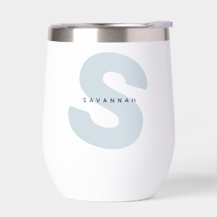 Moderne, overmaatse monogrammen Initiaal & naam