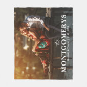 Moderne Paar Foto Fleece Deken (Voorkant)