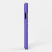 Moderne paard silhouet beeld kunst op periwinkle Case-Mate iPhone case (Achterkant/rechts)