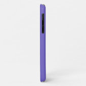 Moderne paard silhouet beeld kunst op periwinkle Case-Mate iPhone case (Achterkant/links)