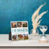 Moderne Paarden Foto Collage Fotoplaat (Insitu)