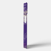 Moderne Paarse Abstracte kunstschilderkunst monogr Case-Mate iPhone Case (Achterkant / Rechts)