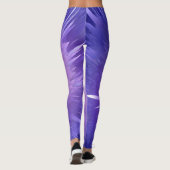 Moderne Paarse  Athletic Workout Leggings (Achterkant)