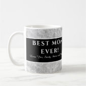 Moderne Paarse "beste moeder ooit" moederwaarderin Koffiemok (Links)