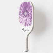 Moderne paarse bloem aangepaste naam pickleball-pa pickleball paddle (Links)