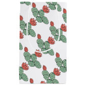 Moderne paarse cactus klein cadeauzakje (Voorkant)