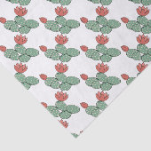 Moderne paarse cactus tissuepapier (Detail)